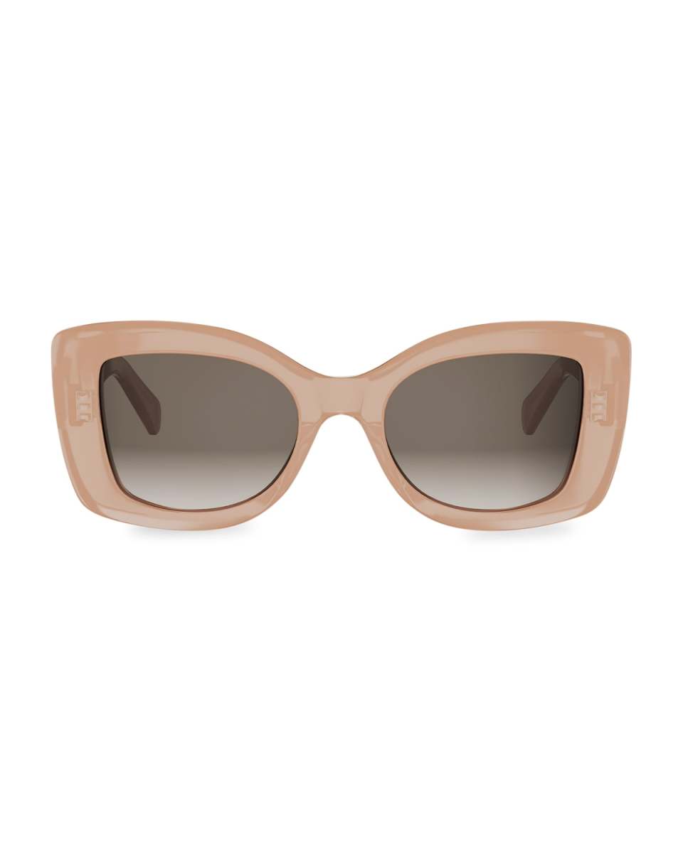 3 Dots Acetate Butterfly Sunglasses